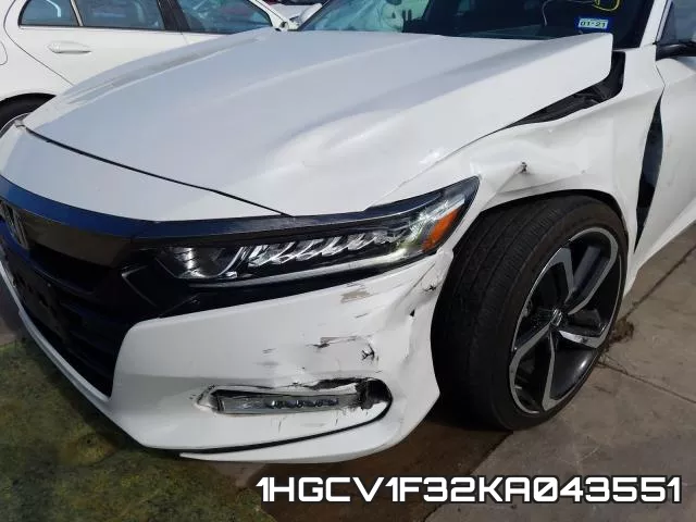 1HGCV1F32KA043551 фото 9