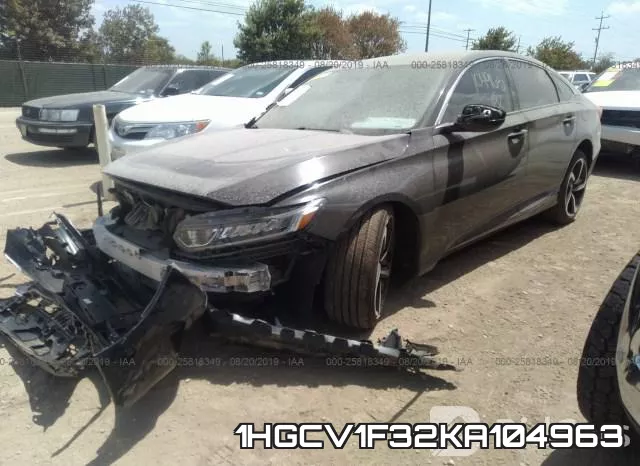1HGCV1F32KA104963 фото 3