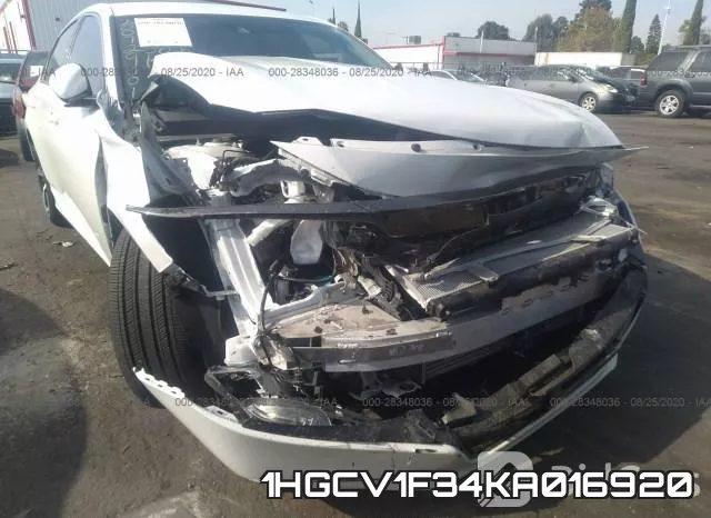 1HGCV1F34KA016920 фото 7