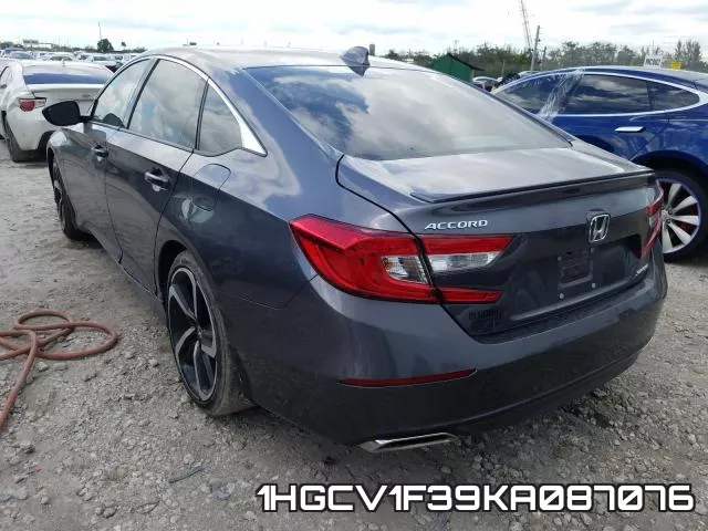 1HGCV1F39KA087076 фото 4