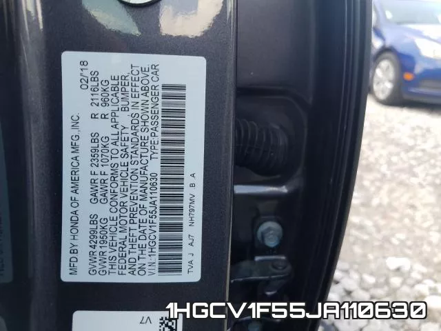 1HGCV1F55JA110630 фото 2
