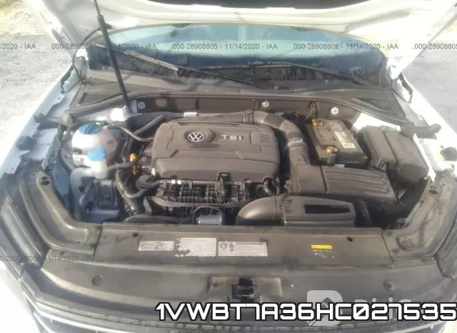 1VWBT7A36HC027535 фото 2