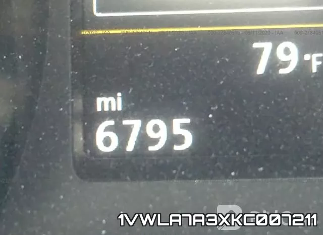 1VWLA7A3XKC007211 фото 8