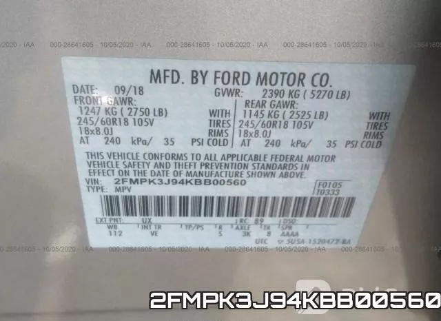 2FMPK3J94KBB00560 фото 10