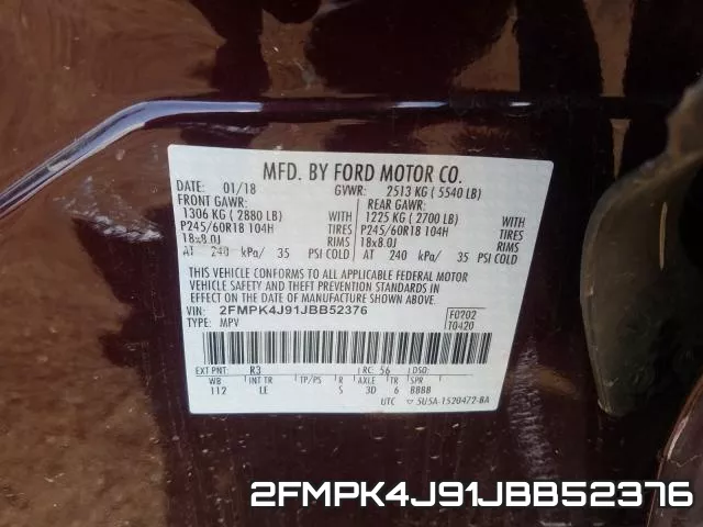 2FMPK4J91JBB52376 фото 2