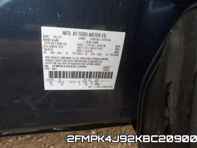 2FMPK4J92KBC20900 фото 2