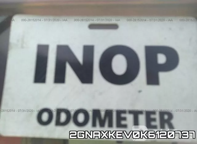 2GNAXKEV0K6120737 фото 8