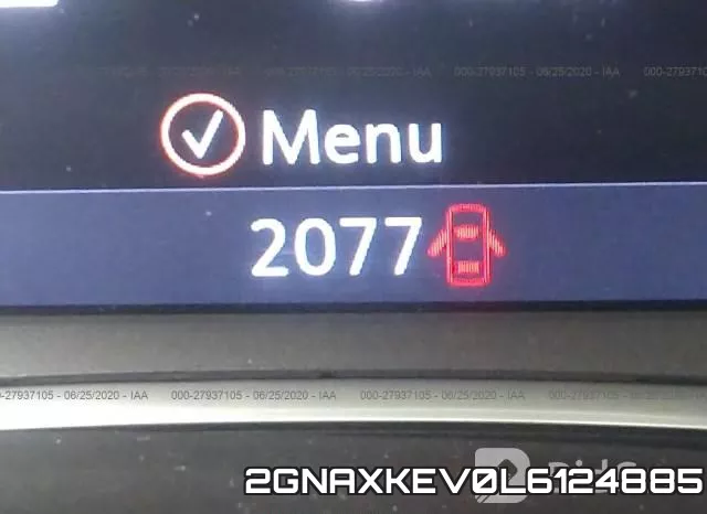 2GNAXKEV0L6124885 фото 8