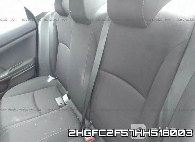 2HGFC2F57HH518003 фото 9