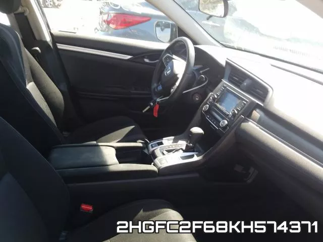 2HGFC2F68KH574371 фото 6