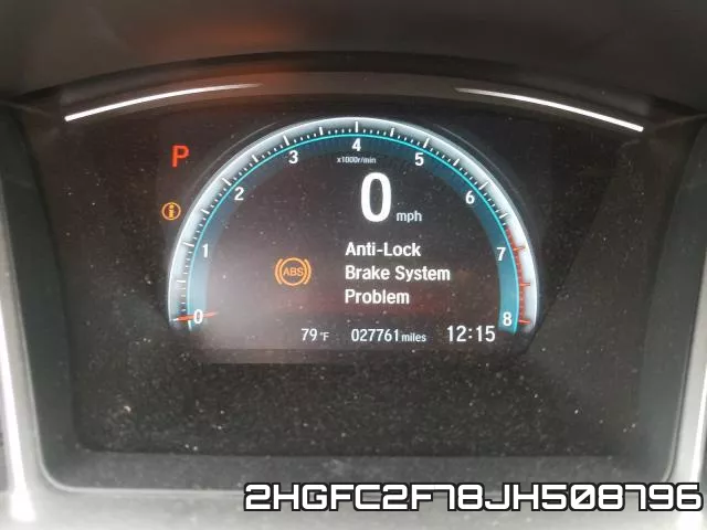 2HGFC2F78JH508796 фото 9