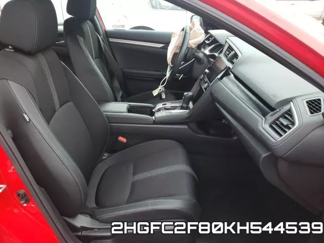 2HGFC2F80KH544539 фото 6
