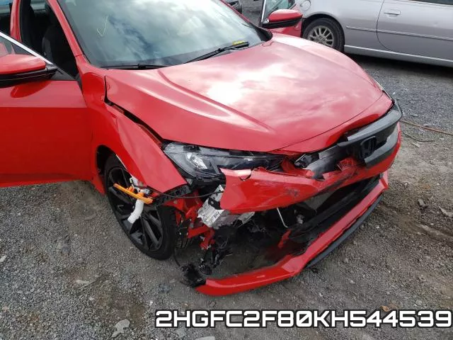 2HGFC2F80KH544539 фото 10