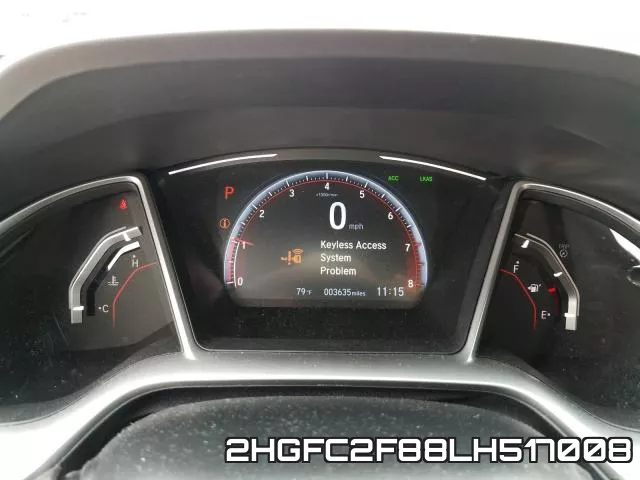 2HGFC2F88LH517008 фото 9