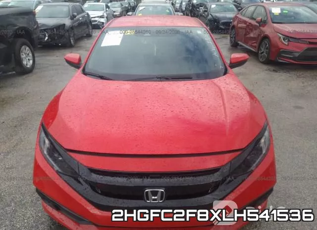 2HGFC2F8XLH541536 фото 7
