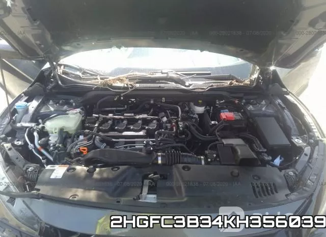 2HGFC3B34KH356039 фото 2