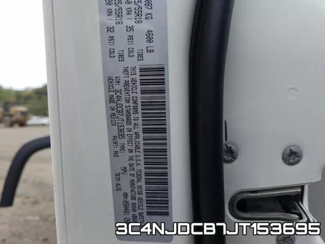 3C4NJDCB7JT153695 фото 2