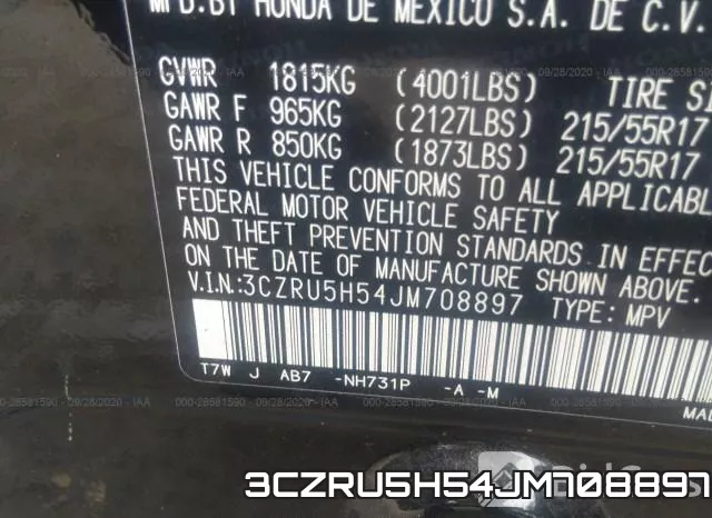 3CZRU5H54JM708897 фото 10