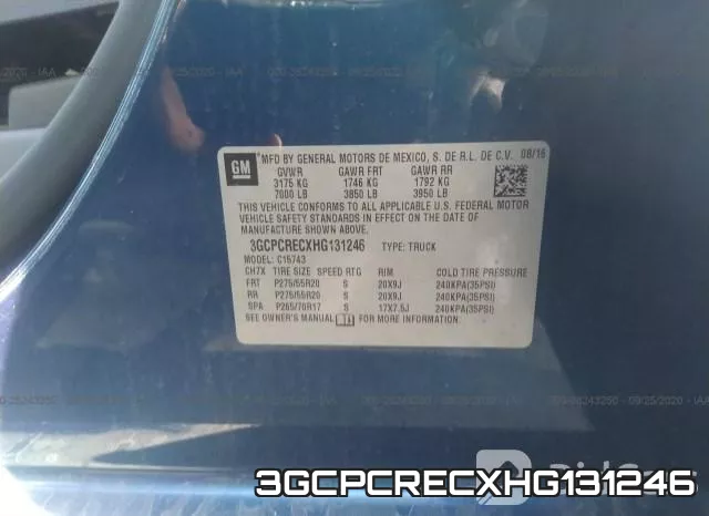 3GCPCRECXHG131246 фото 10