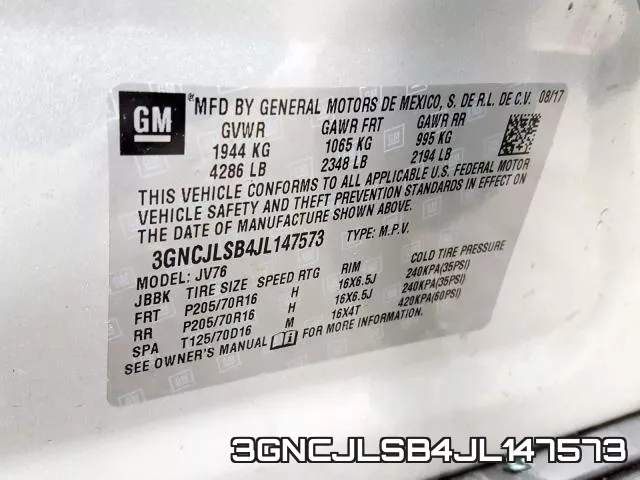 3GNCJLSB4JL147573 фото 2
