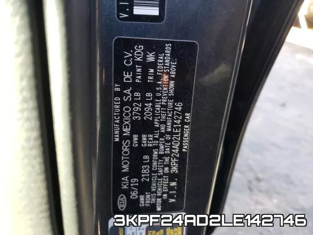 3KPF24AD2LE142746 фото 2