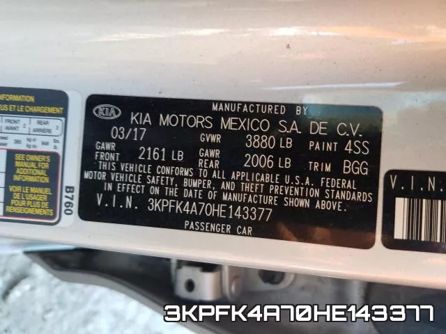 3KPFK4A70HE143377 фото 2