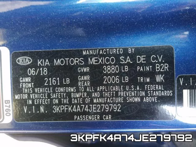 3KPFK4A74JE279792 фото 2
