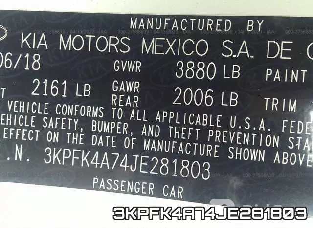 3KPFK4A74JE281803 фото 10