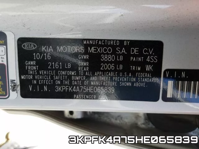 3KPFK4A75HE065839 фото 2