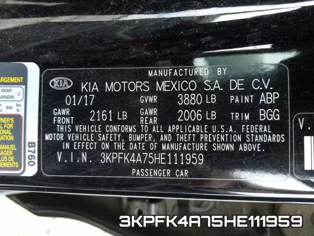 3KPFK4A75HE111959 фото 2