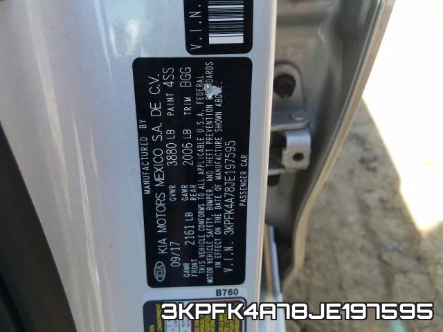 3KPFK4A78JE197595 фото 2