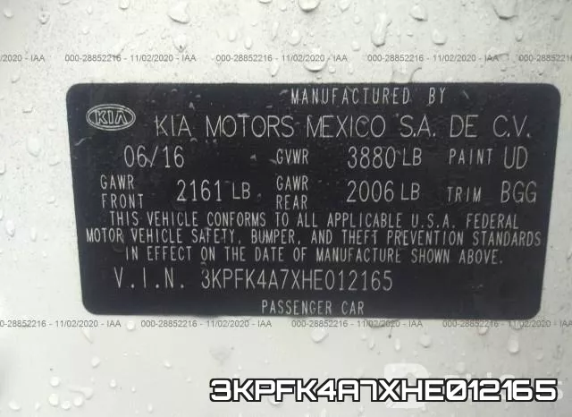 3KPFK4A7XHE012165 фото 10
