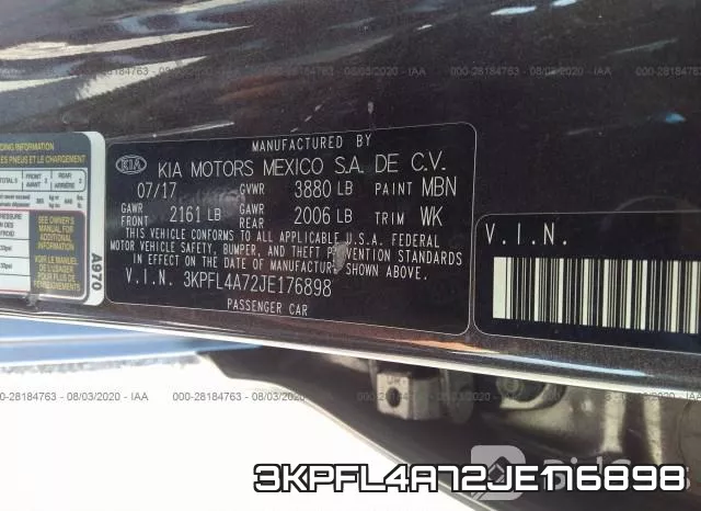 3KPFL4A72JE176898 фото 10