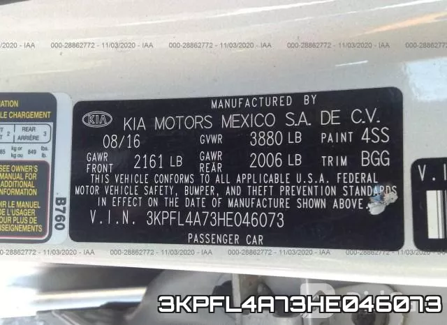 3KPFL4A73HE046073 фото 10