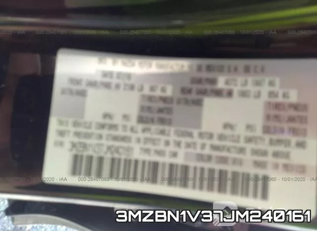 3MZBN1V37JM240161 фото 10