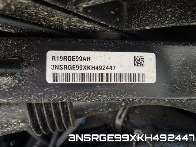3NSRGE99XKH492447 фото 2