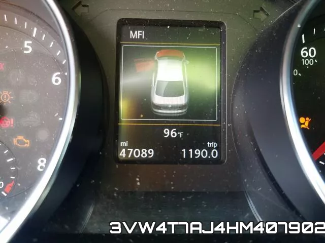 3VW4T7AJ4HM407902 фото 9