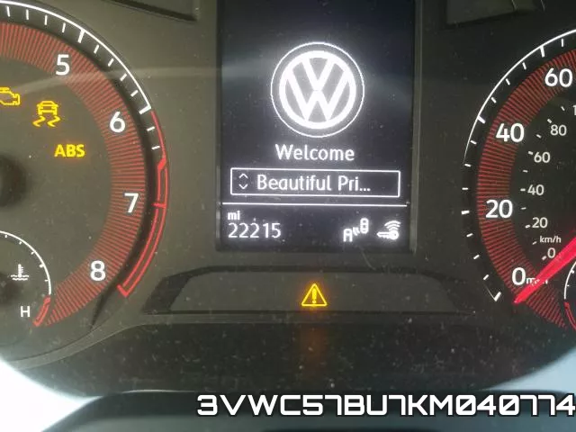 3VWC57BU7KM040774 фото 9