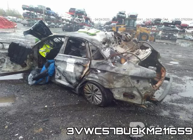 3VWC57BU8KM211659 фото 4