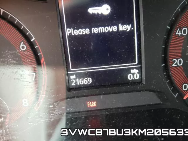 3VWCB7BU3KM205633 фото 9