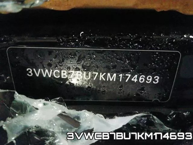 3VWCB7BU7KM174693 фото 2