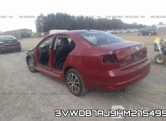 3VWDB7AJ9HM275495 фото 4