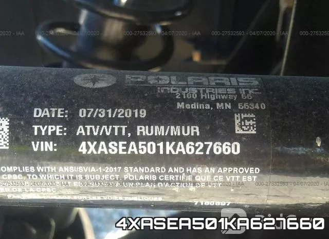 4XASEA501KA627660 фото 2