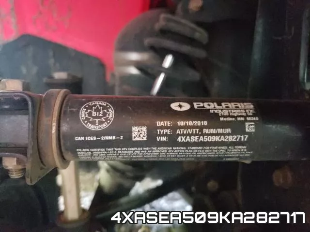 4XASEA509KA282717 фото 2