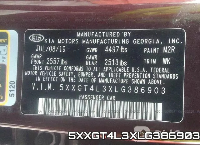 5XXGT4L3XLG386903 фото 10