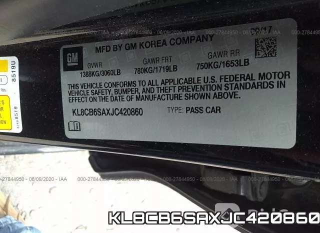 KL8CB6SAXJC420860 фото 10
