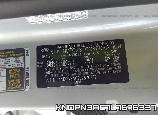 KNDPN3AC7L7676337 фото 10