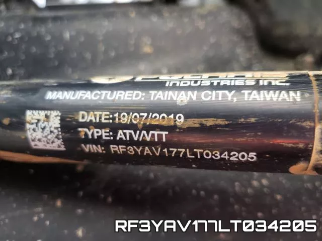 RF3YAV177LT034205 фото 2