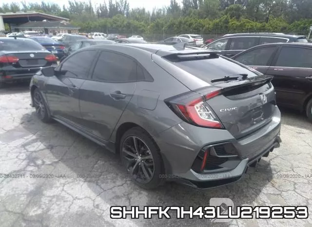 SHHFK7H43LU219253 фото 4
