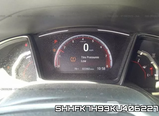 SHHFK7H93KU406227 фото 8